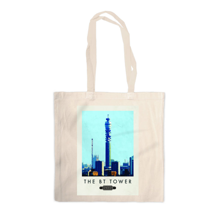 The BT Tower, London Canvas Tote Bag