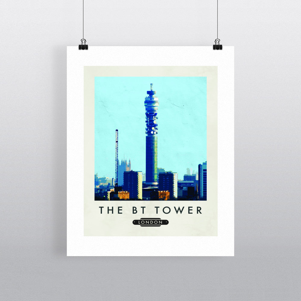 The BT Tower, London - Art Print