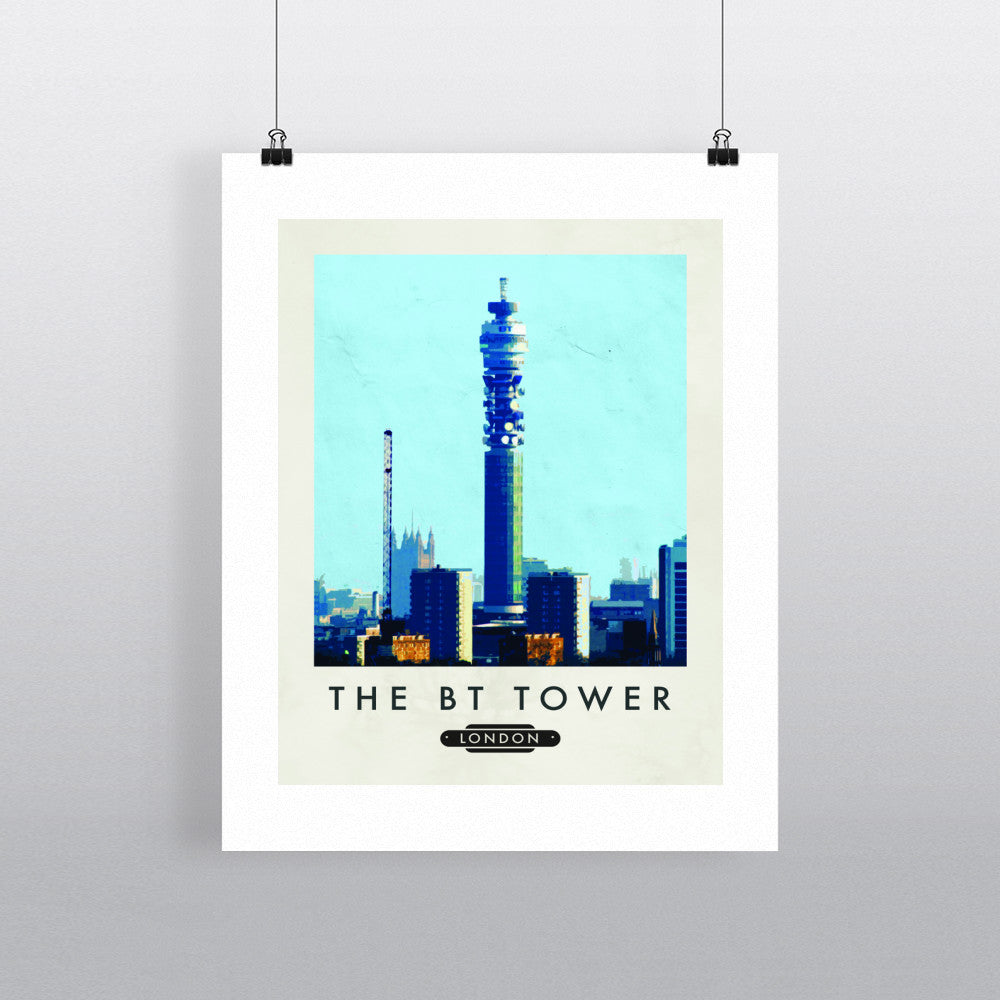 The BT Tower, London - Art Print