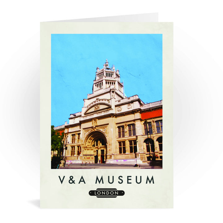 The V&A Museum, London Greeting Card 7x5