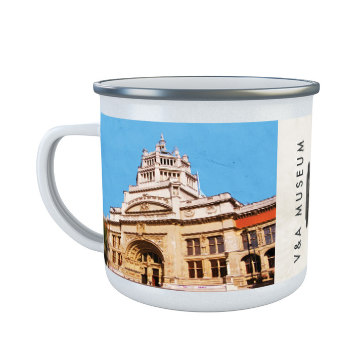 The V&A Museum, London Enamel Mug