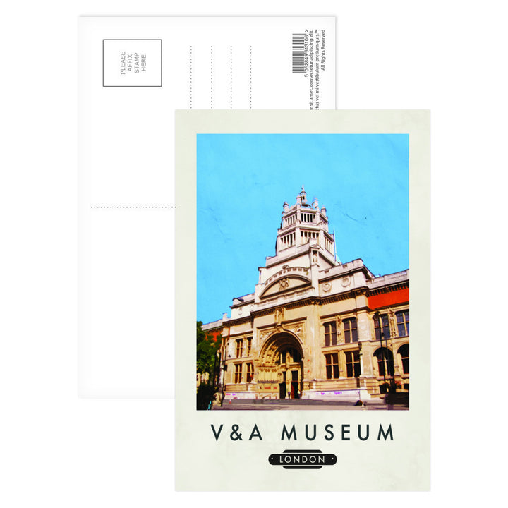 The V&A Museum, London Postcard Pack