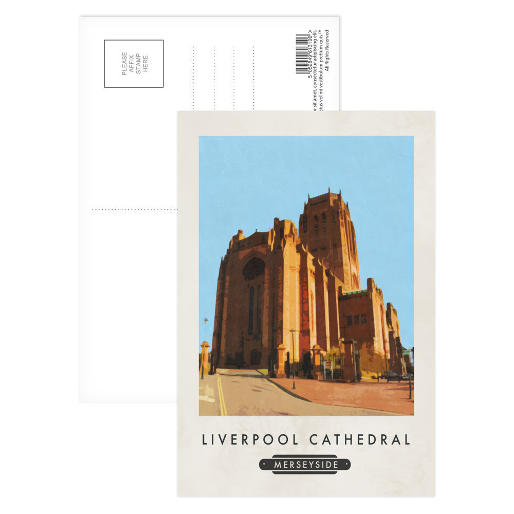 Liverpool Cathedral Postcard Pack