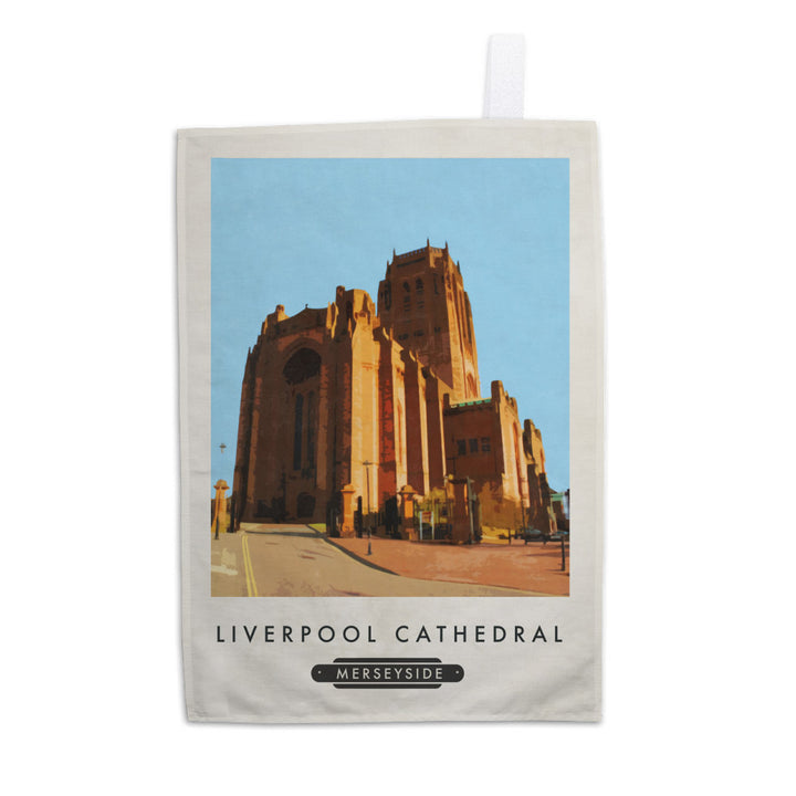 Liverpool Cathedral Tea Towel