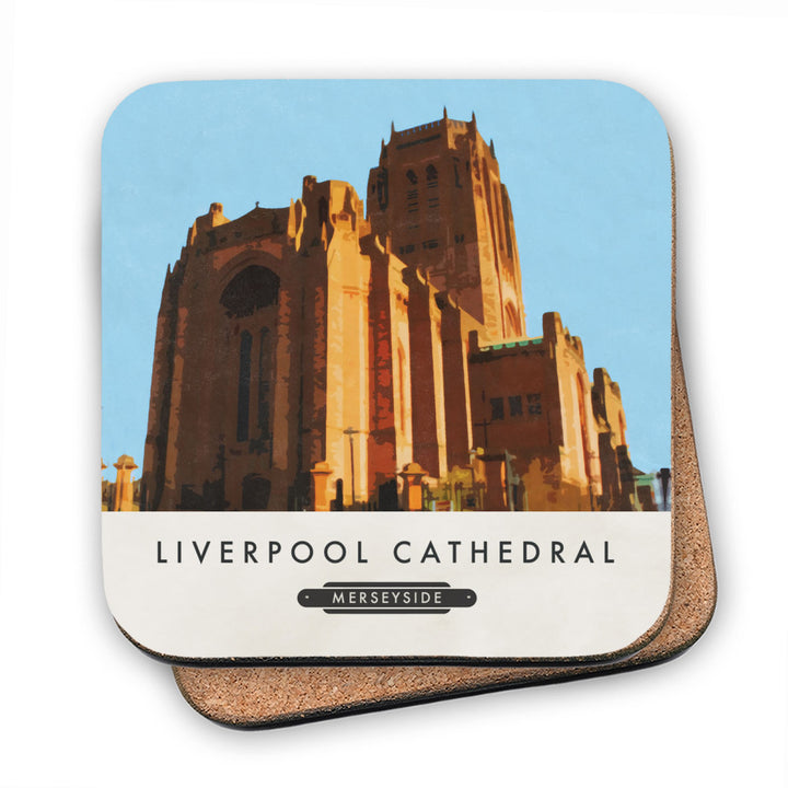 Liverpool Cathedral MDF Coaster