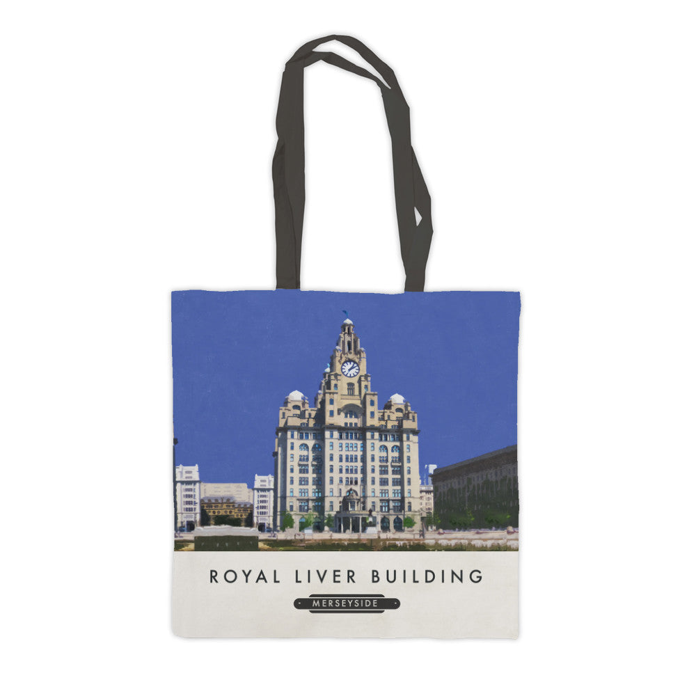 The Liver Building, Liverpool Premium Tote Bag