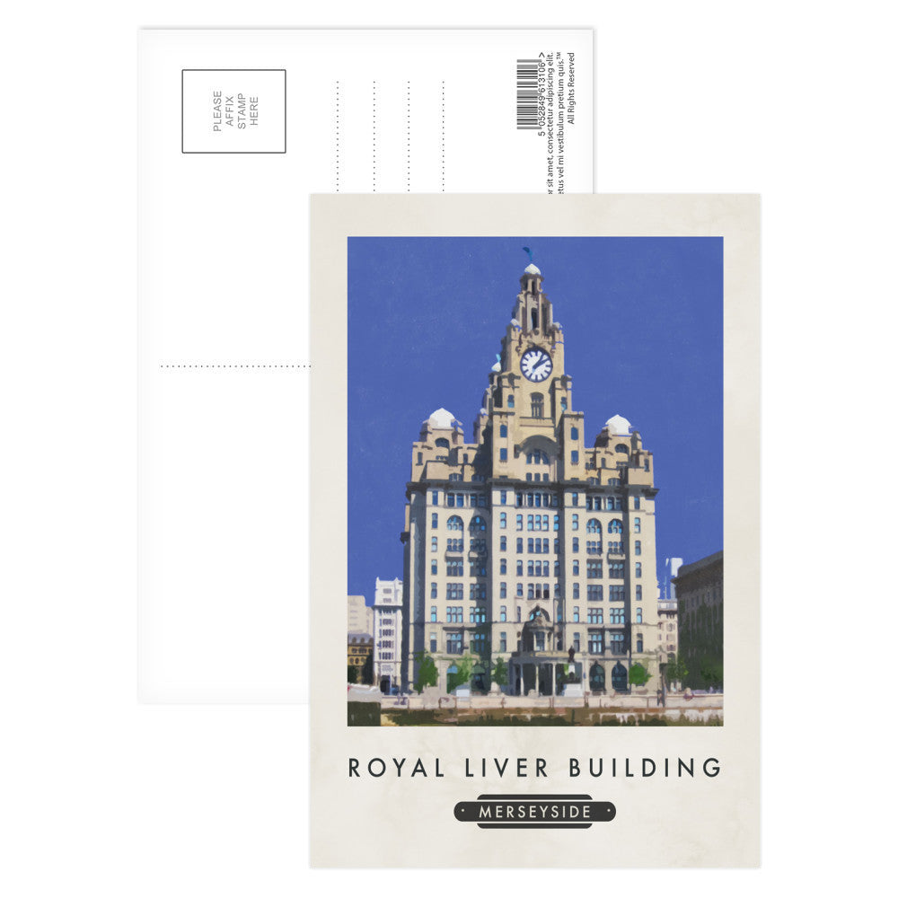 The Liver Building, Liverpool Postcard Pack
