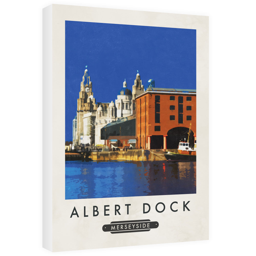 Albert Dock, Liverpool 60cm x 80cm Canvas