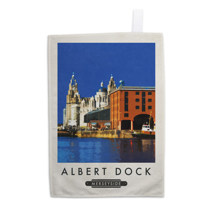 Albert Dock, Liverpool Tea Towel
