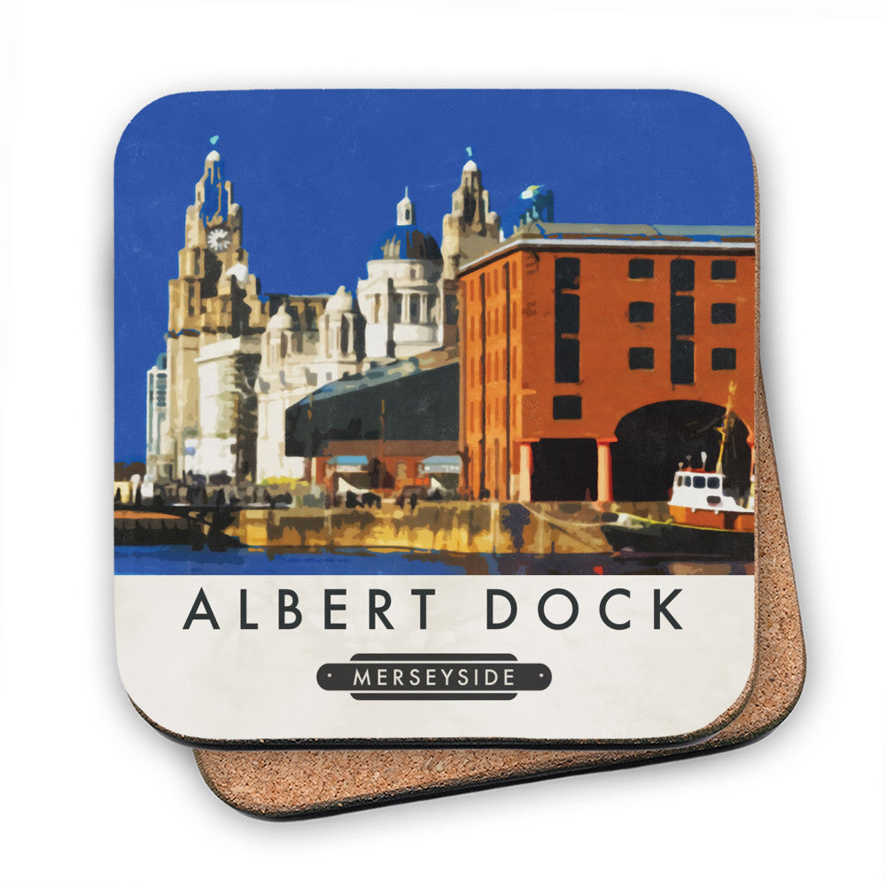 Albert Dock, Liverpool MDF Coaster