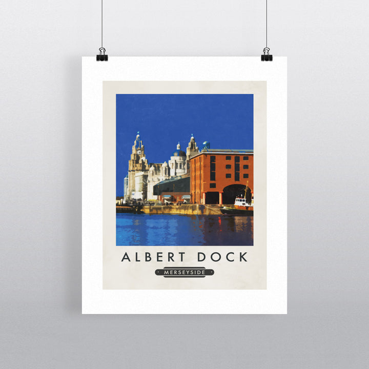 Albert Dock, Liverpool 90x120cm Fine Art Print
