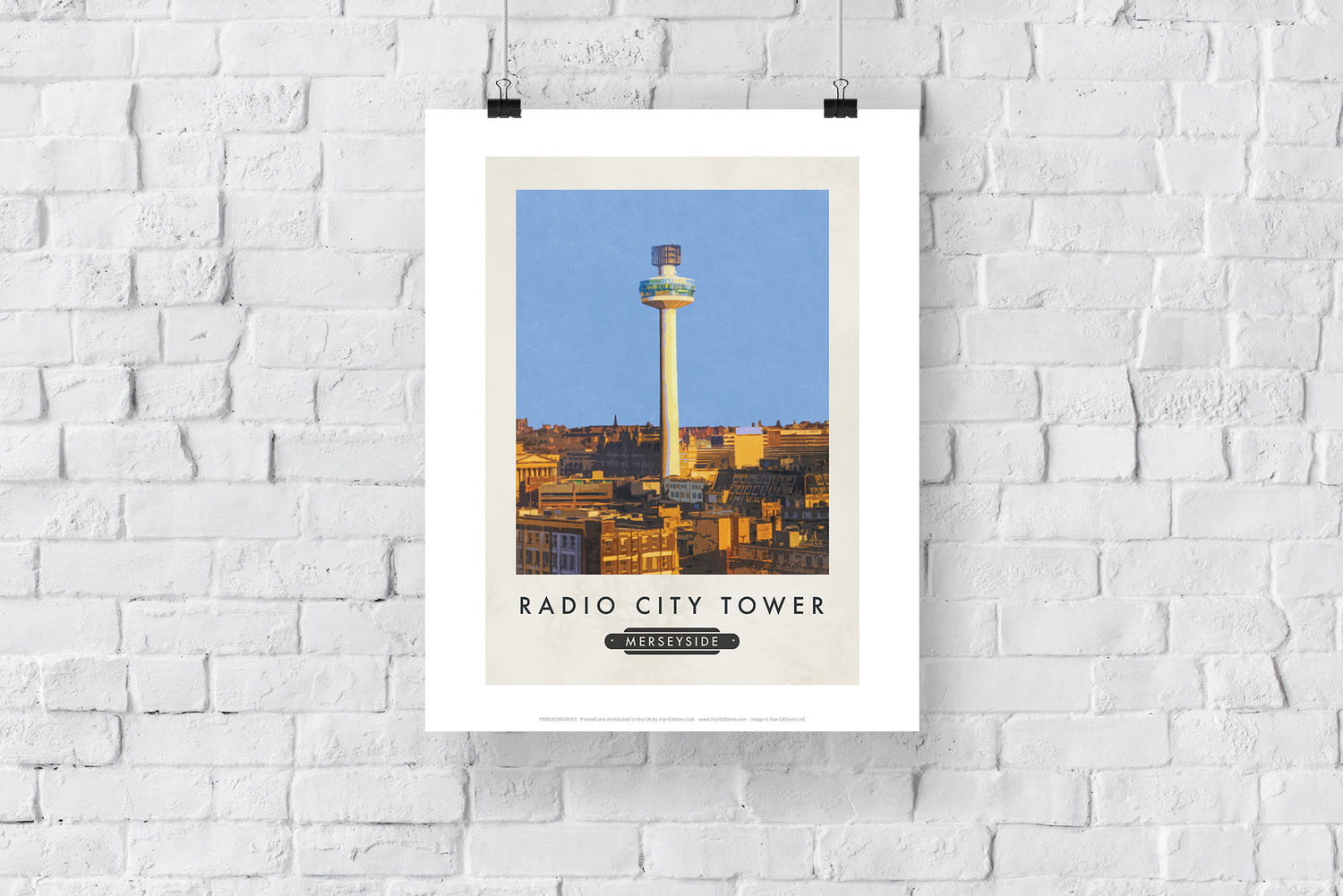 The Radio City Tower, Liverpool - Art Print