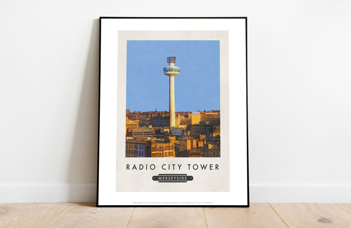 The Radio City Tower, Liverpool - Art Print
