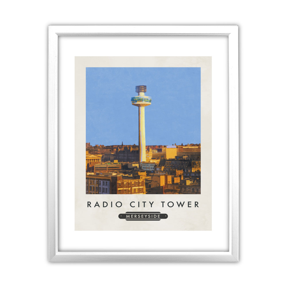 The Radio City Tower, Liverpool - Art Print