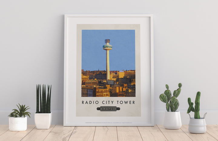 The Radio City Tower, Liverpool - Art Print