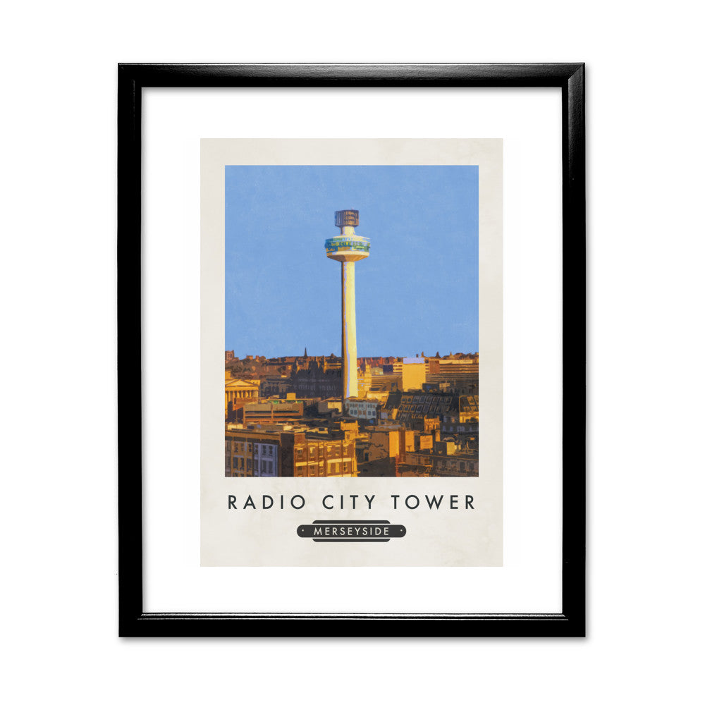 The Radio City Tower, Liverpool - Art Print