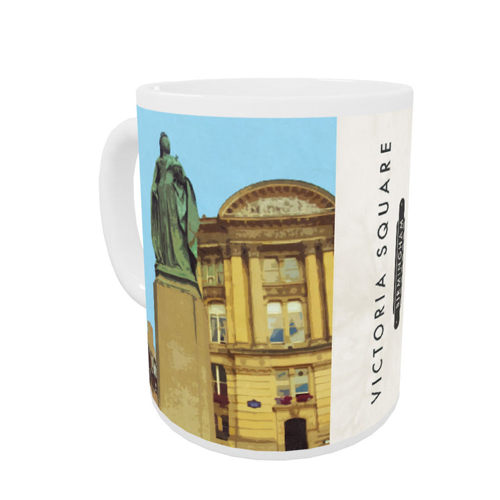 Victoria Square, Birmingham Coloured Insert Mug