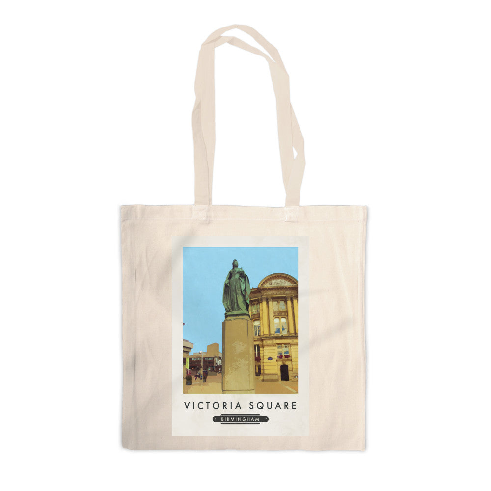 Victoria Square, Birmingham Canvas Tote Bag