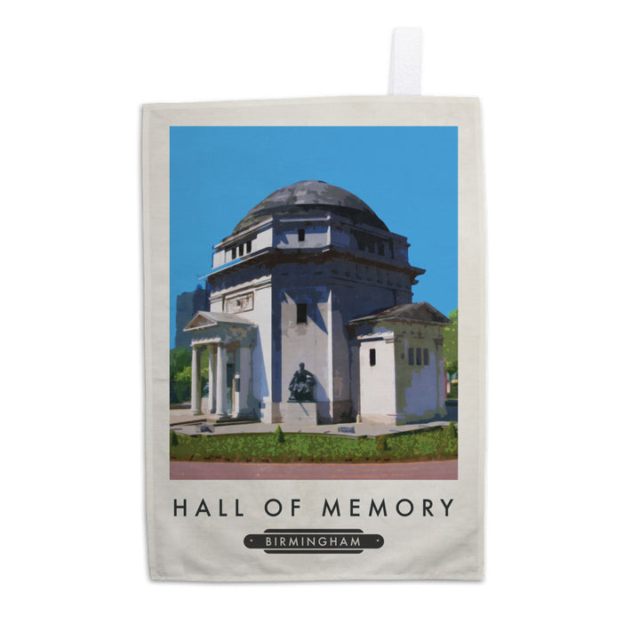 The Hall of Memory, Birmingham Tea Towel