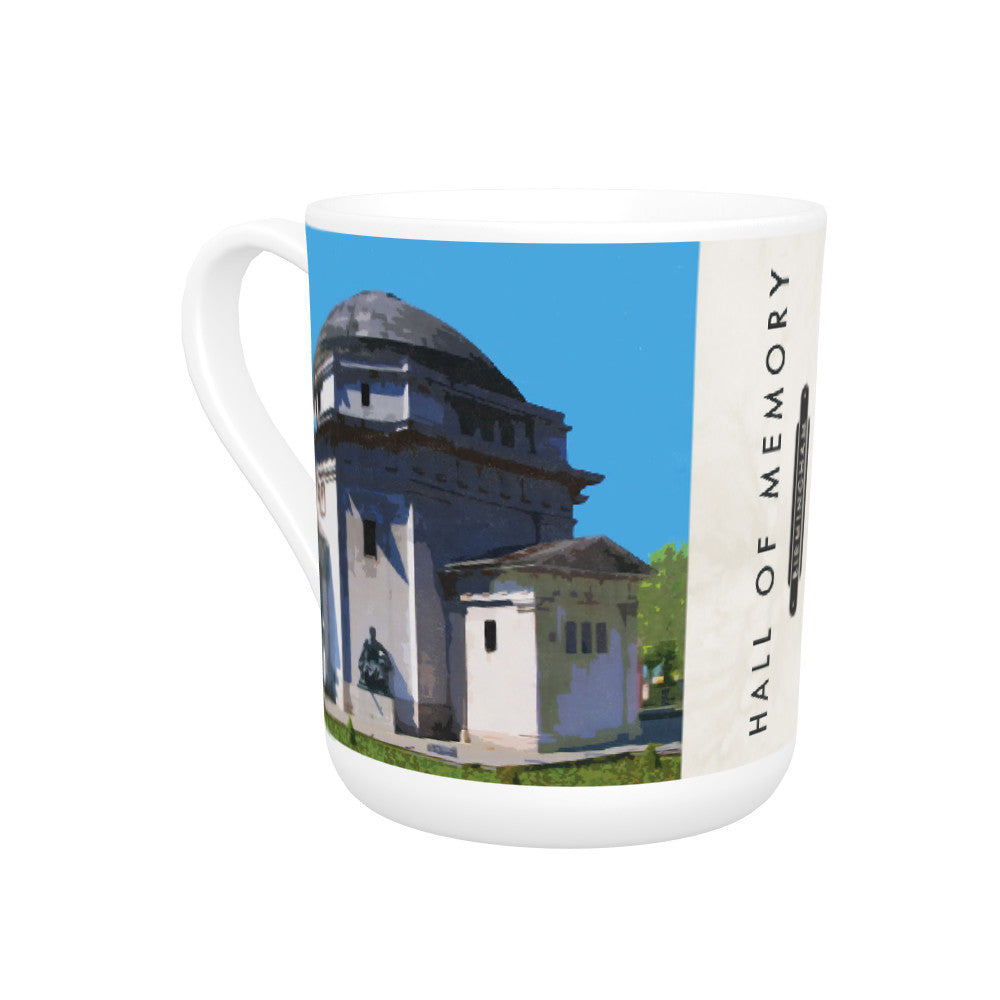 The Hall of Memory, Birmingham Bone China Mug