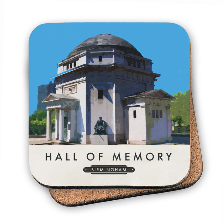 The Hall of Memory, Birmingham MDF Coaster
