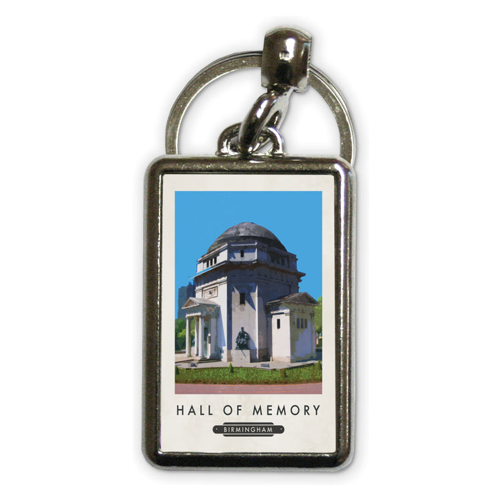 The Hall of Memory, Birmingham Metal Keyring