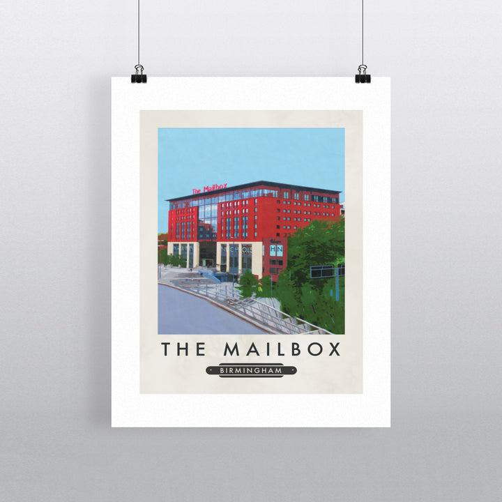 The Mailbox, Birmingham 90x120cm Fine Art Print