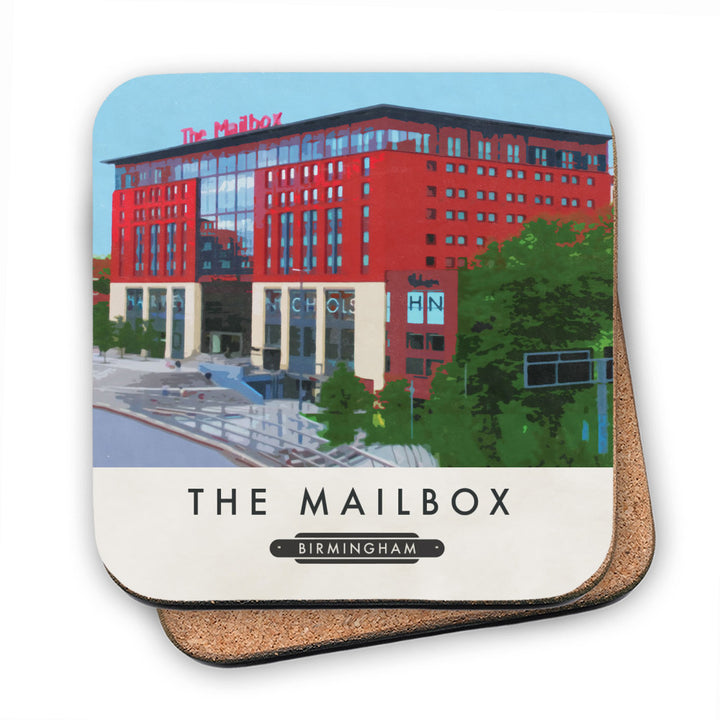 The Mailbox, Birmingham MDF Coaster