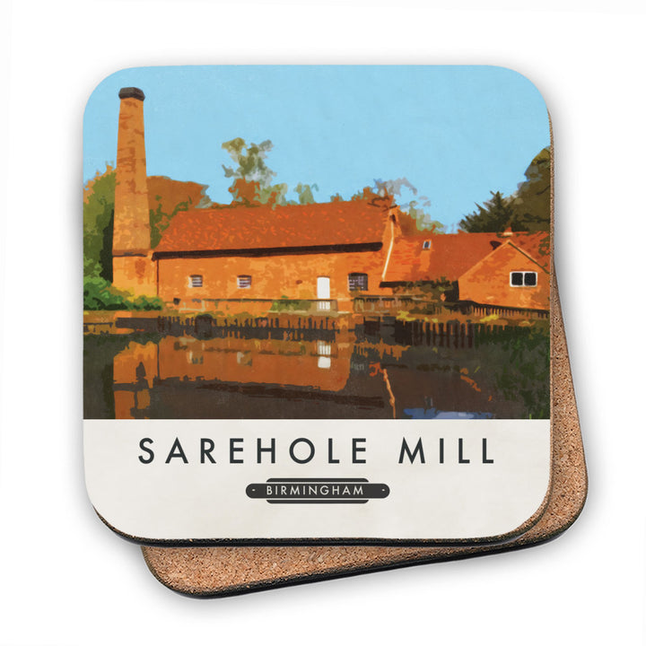 Sarehole Mill, Birmingham MDF Coaster