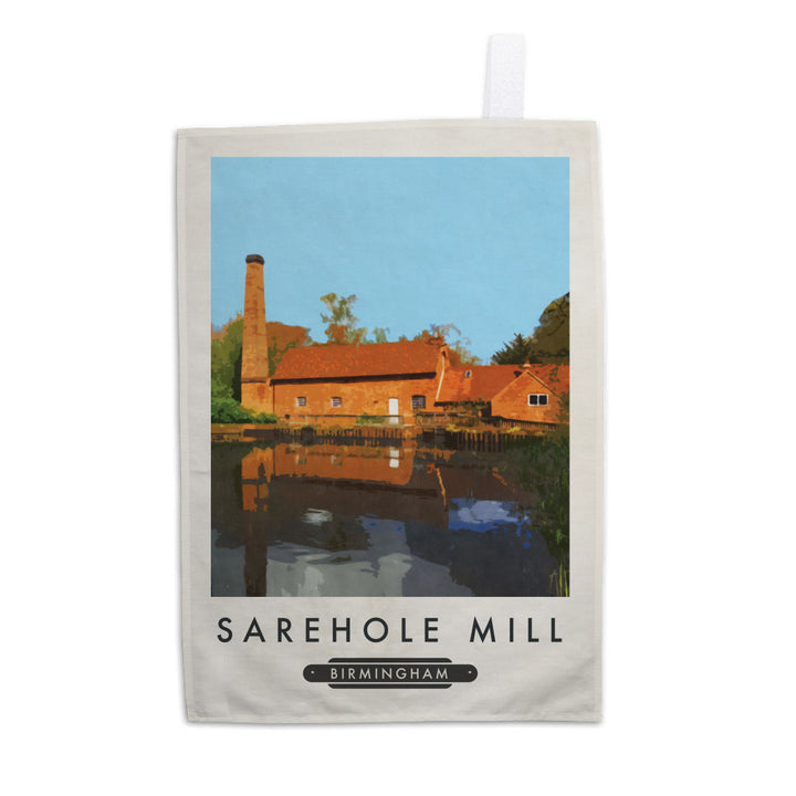 Sarehole Mill, Birmingham Tea Towel