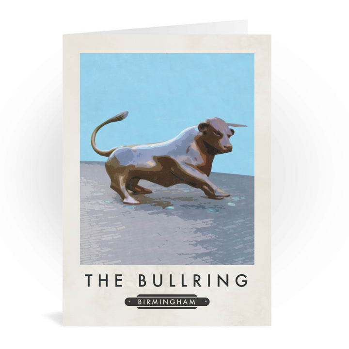 The Bullring, Birmingham Greeting Card 7x5