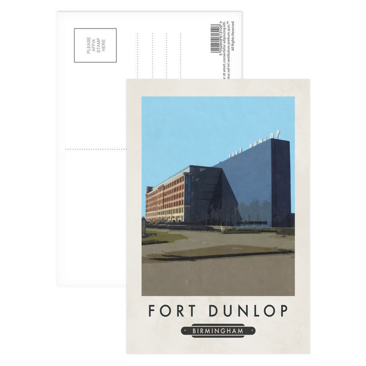 Fort Dunlop, Birmingham Postcard Pack