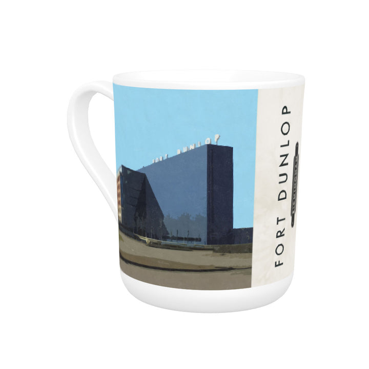 Fort Dunlop, Birmingham Bone China Mug