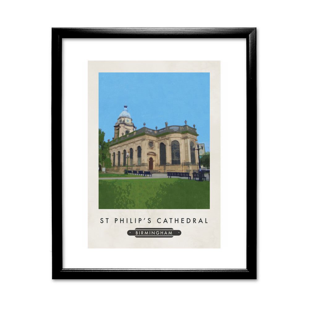 St Philips Cathedral, Birmingham - Art Print