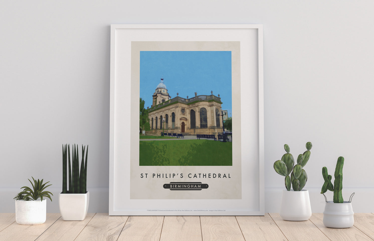 St Philips Cathedral, Birmingham - Art Print