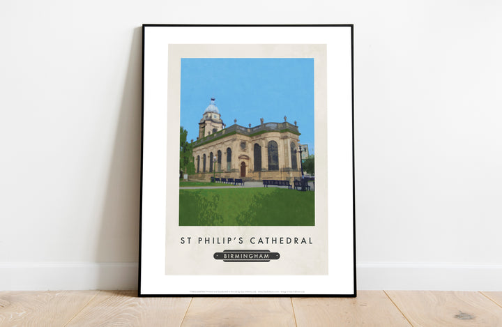 St Philips Cathedral, Birmingham - Art Print