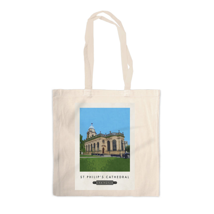 St Philips Cathedral, Birmingham Canvas Tote Bag
