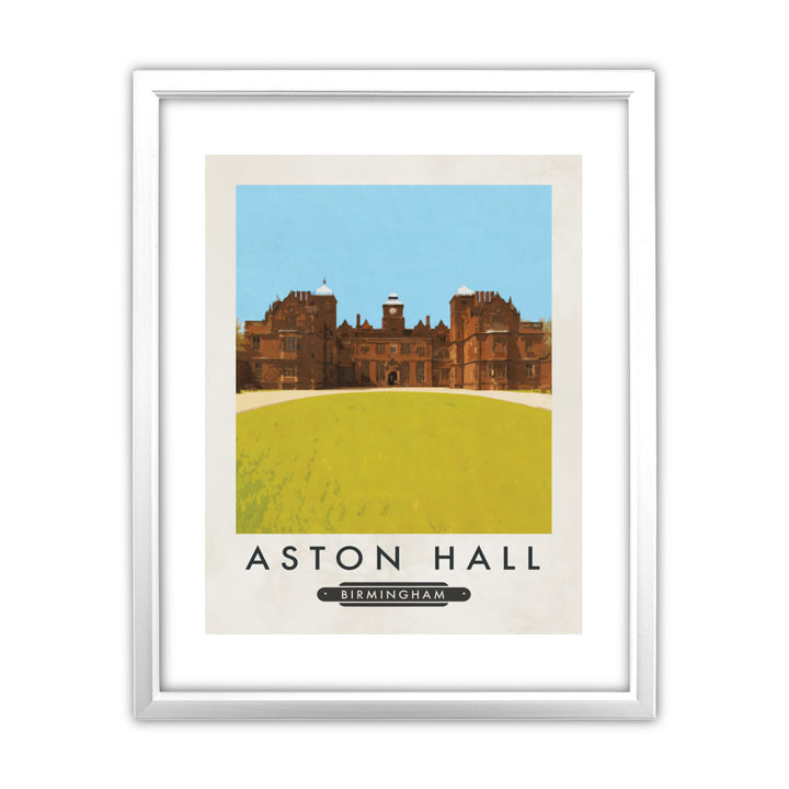 Aston Hall, Birmingham 11x14 Framed Print (White)