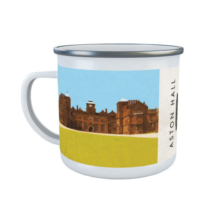 Aston Hall, Birmingham Enamel Mug