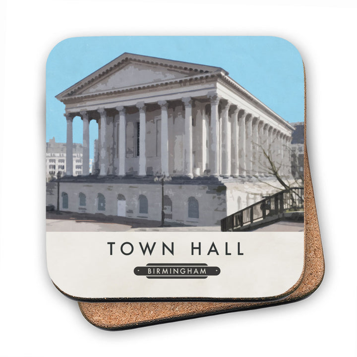 The Town Hall, Birmingham MDF Coaster