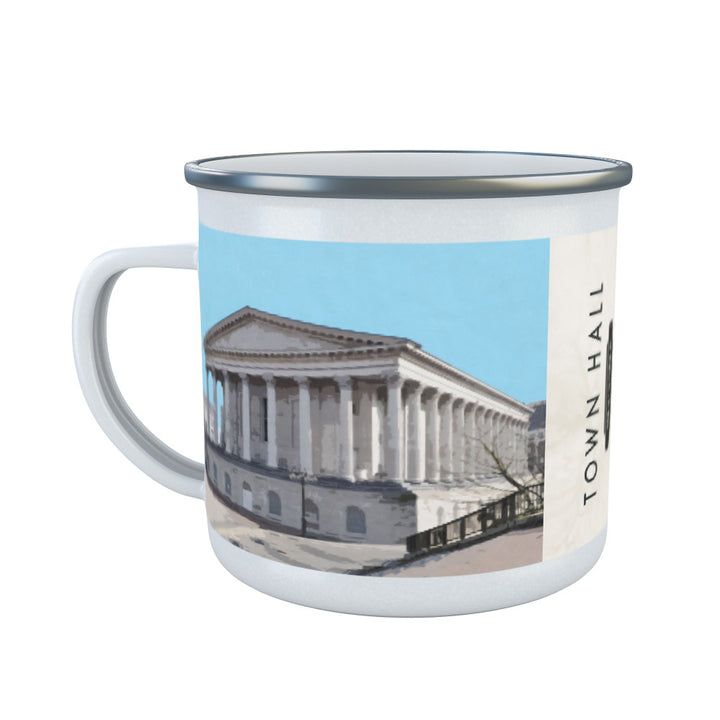 The Town Hall, Birmingham Enamel Mug