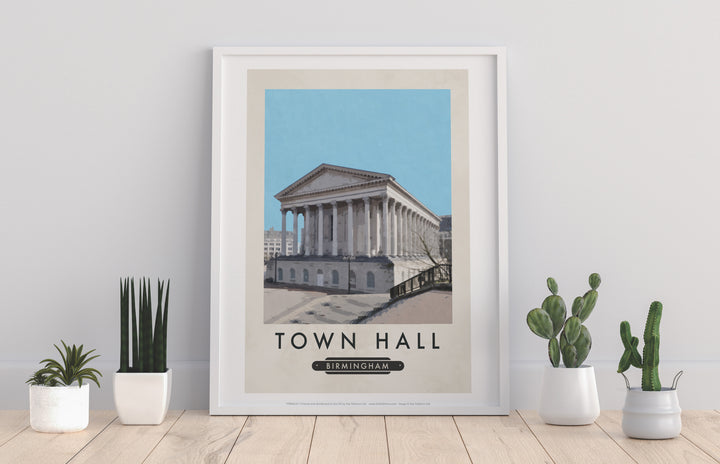 The Town Hall, Birmingham - Art Print