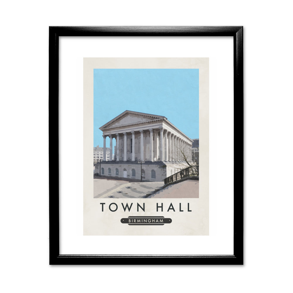The Town Hall, Birmingham - Art Print