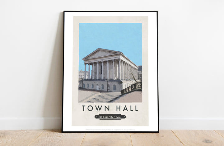 The Town Hall, Birmingham - Art Print