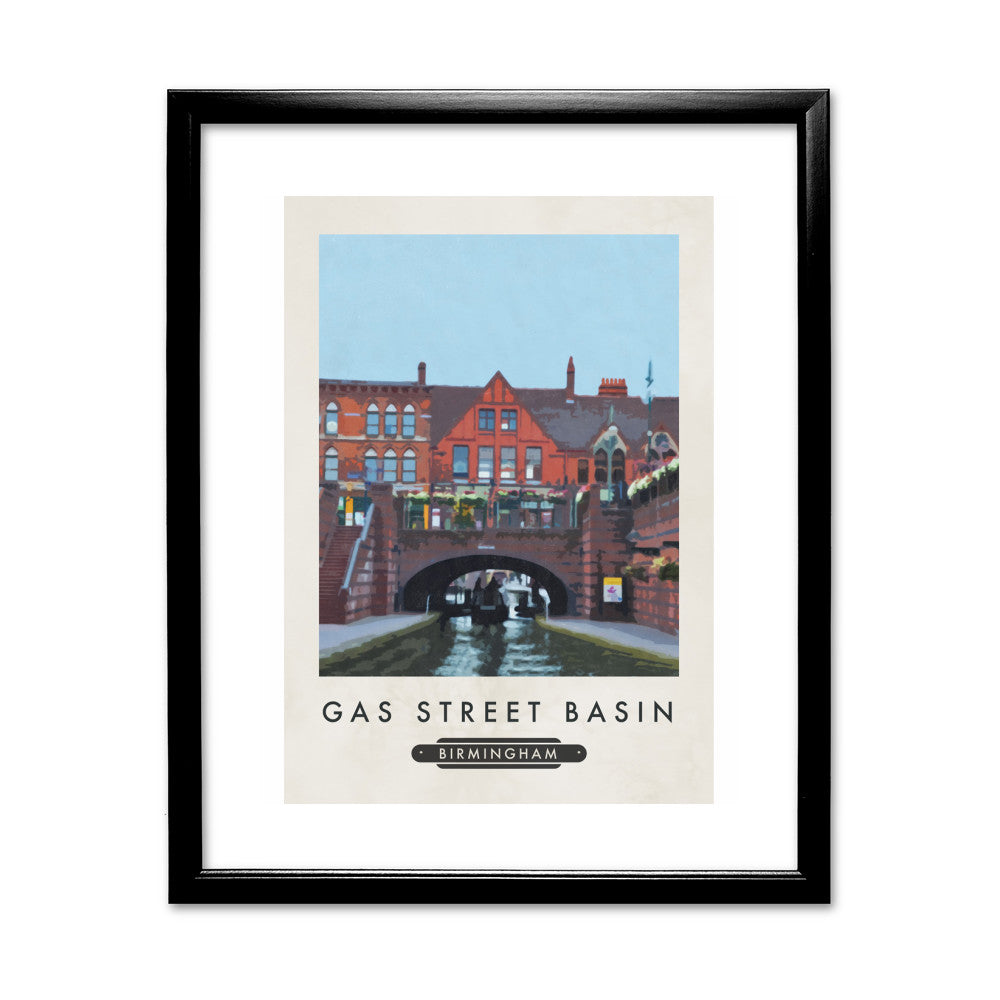Gas Street Basin, Birmingham - Art Print