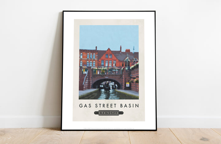 Gas Street Basin, Birmingham - Art Print