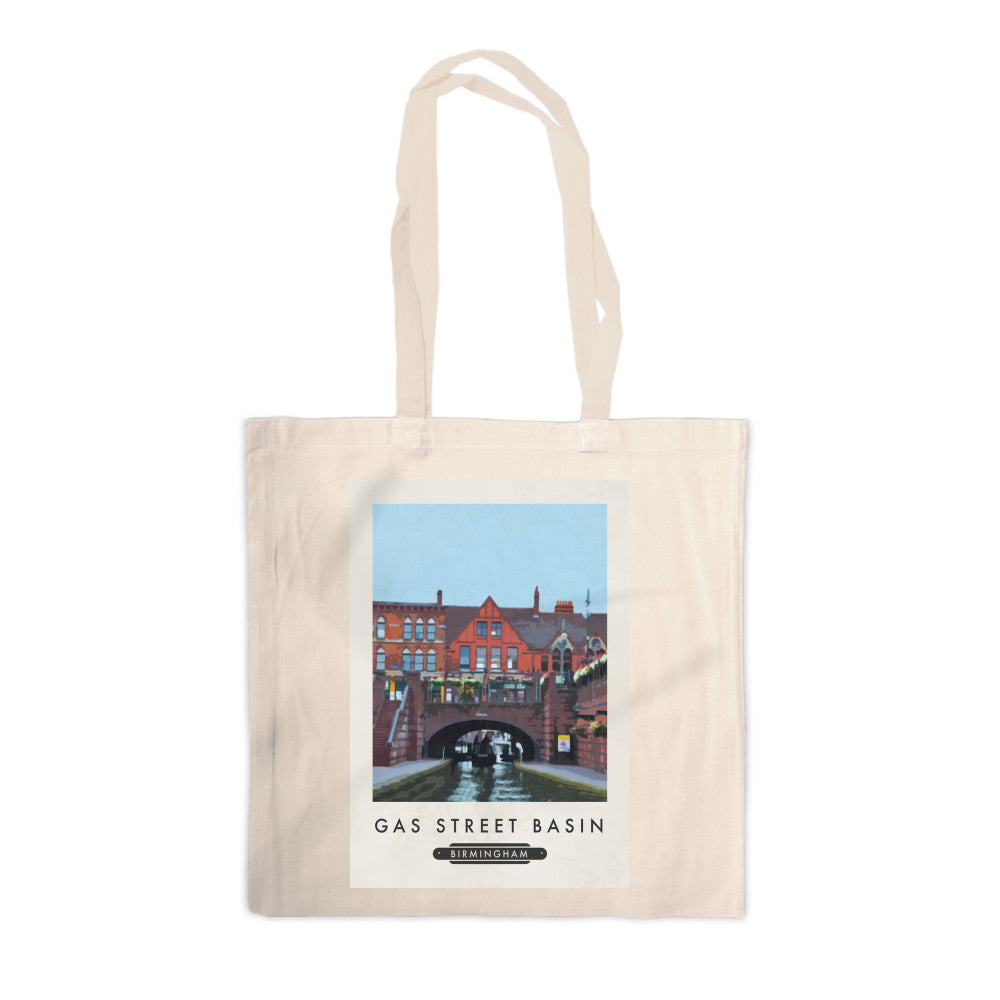 Gas Street Basin, Birmingham Canvas Tote Bag