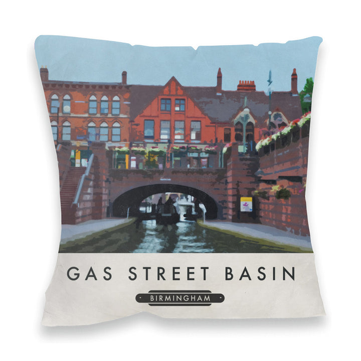 Gas Street Basin, Birmingham Fibre Filled Cushion
