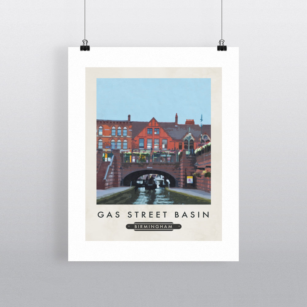 Gas Street Basin, Birmingham - Art Print