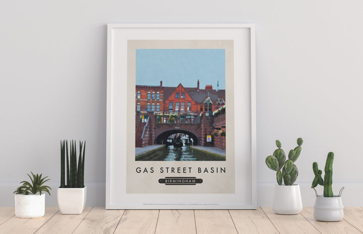 Gas Street Basin, Birmingham - Art Print